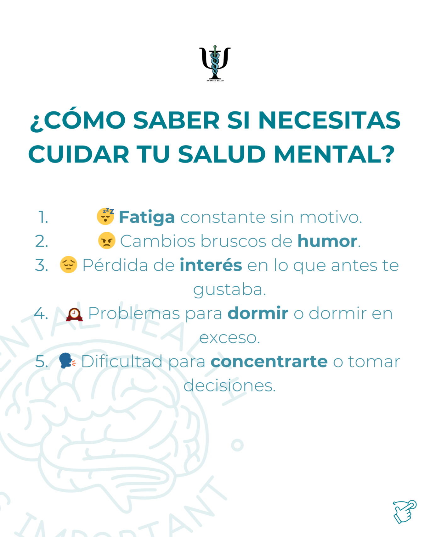 Akrasia Salud Psicología publicacion muestra